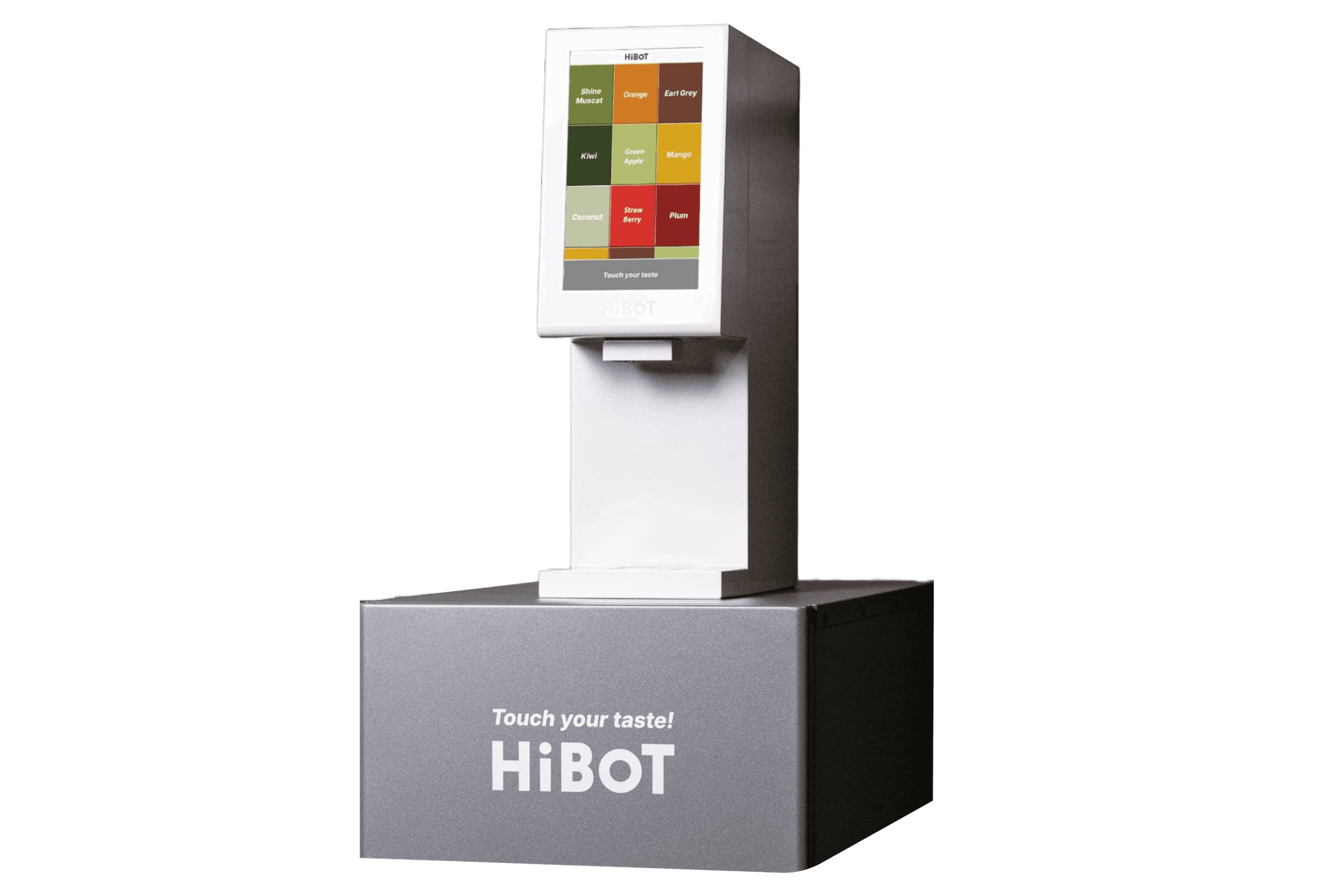 HiBoT 시럽 토출 머신 - 원터치 시럽 머신